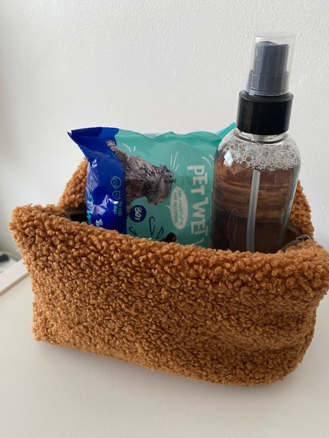 Trousse carrée teddy